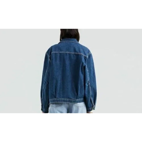 LEVI MADE & CRAFTED® Love Letter Trucker Jacket SIZE M~NWT $248 - Picture 2 of 3